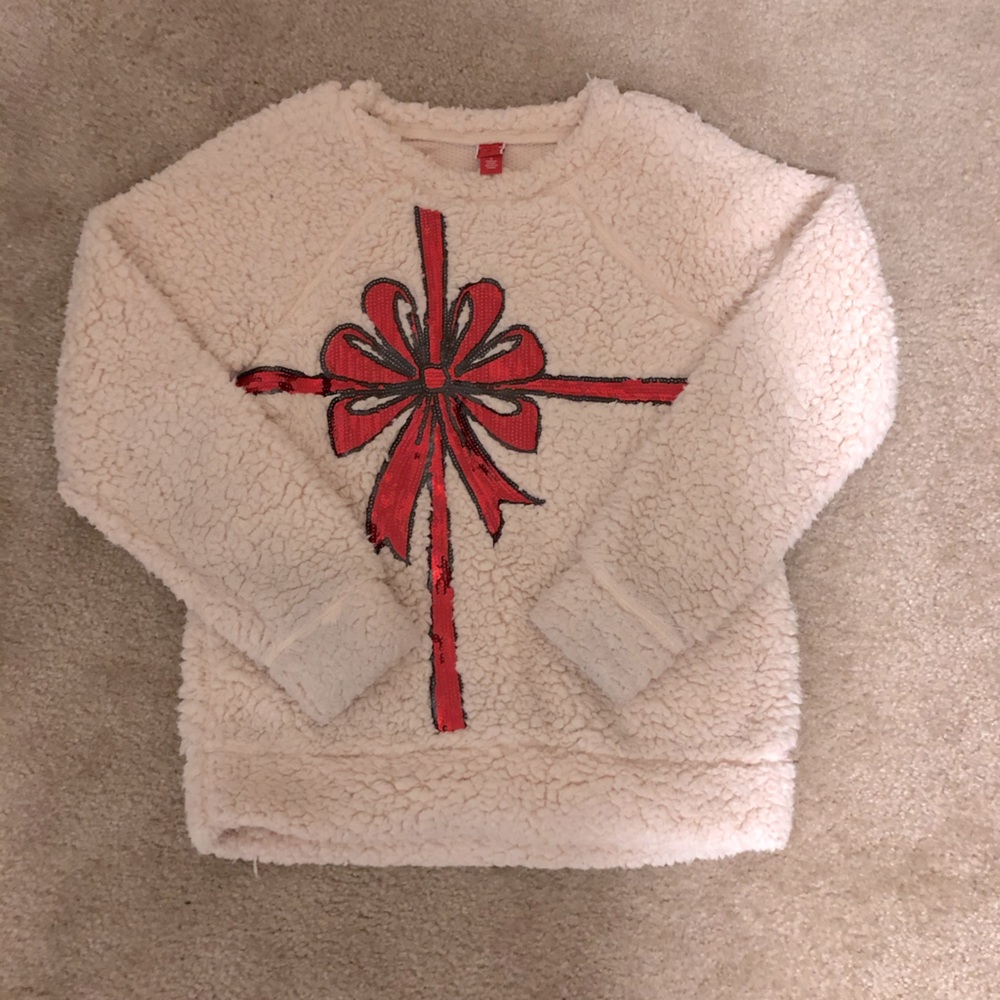 Fuzzy Christmas sweater